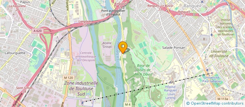 localisation de l'entreprise DUO TENDRESSE à TOULOUSE