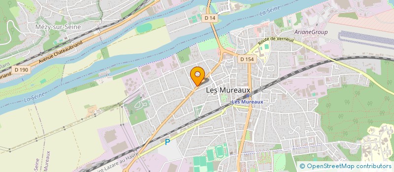 localisation de l'entreprise DUO TRAITEUR à LES MUREAUX