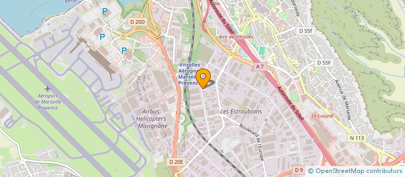 localisation de l'entreprise DUO VERBA à VITROLLES
