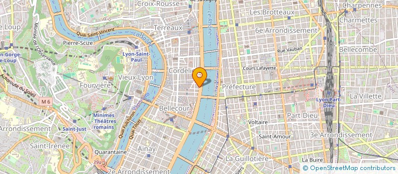 localisation de l'entreprise DUO VIAGER à LYON