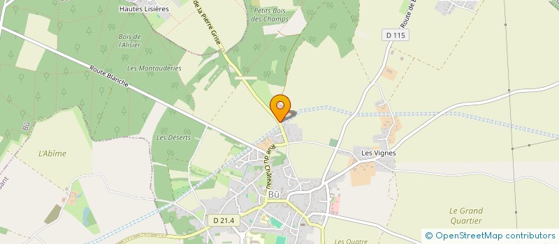 localisation de l'entreprise DUO VRD à BU