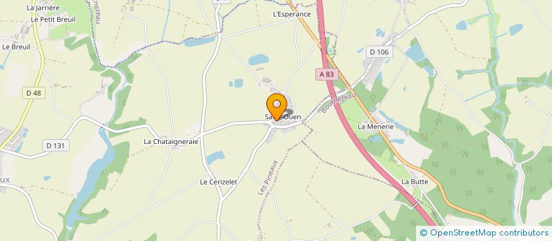 localisation de l'entreprise DUOBA  LES PINEAUX