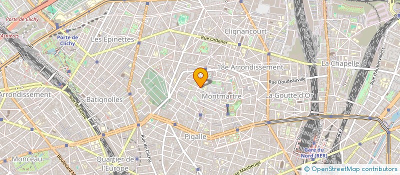 localisation de l'entreprise DUODECIES  PARIS