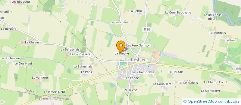 localisation de l'entreprise DUOLANCE à LA BOSSE-DE-BRETAGNE