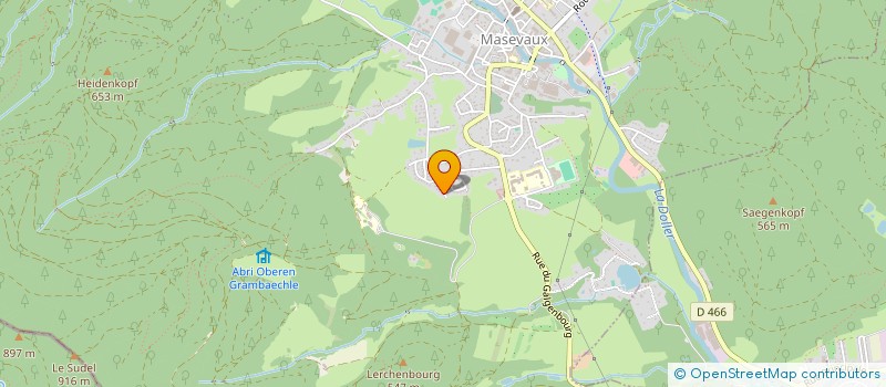 localisation de l'entreprise DUOME  MASEVAUX-NIEDERBRUCK