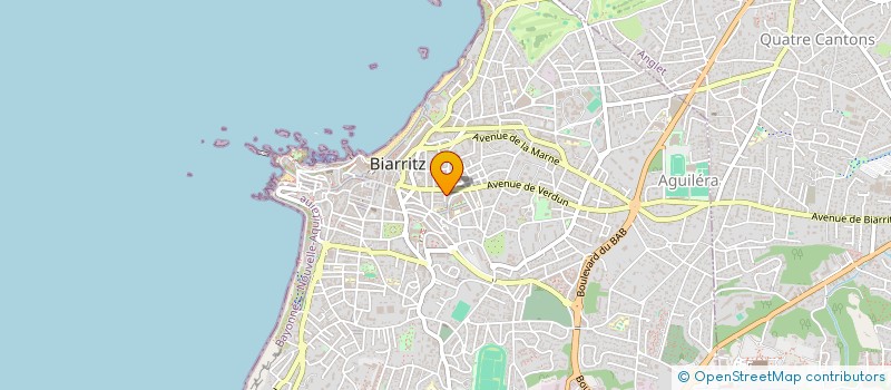 localisation de l'entreprise DUOMOUV SERVICES  BIARRITZ