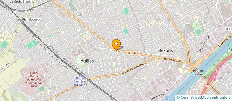 localisation de l'entreprise DUONATURA à HOUILLES