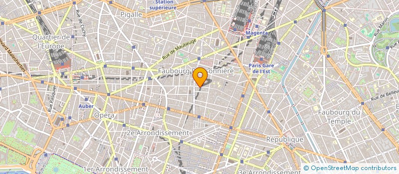 localisation de l'entreprise DUORAMA  PARIS