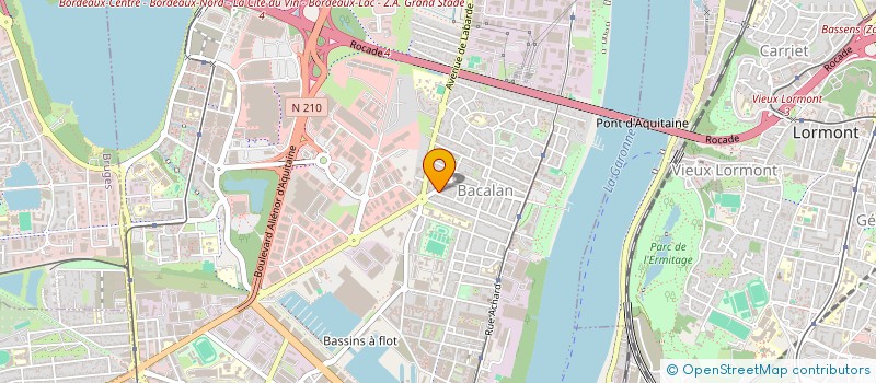 localisation de l'entreprise DUORENO  BORDEAUX