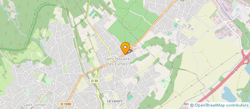 localisation de l'entreprise DUOS COMMUNICATION  SAINT-NAZAIRE-LES-EYMES