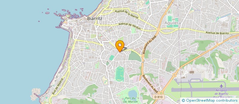 localisation de l'entreprise DUOSUN à BIARRITZ