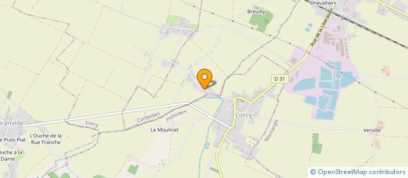 localisation de l'entreprise DUOTELIS à CORBEILLES
