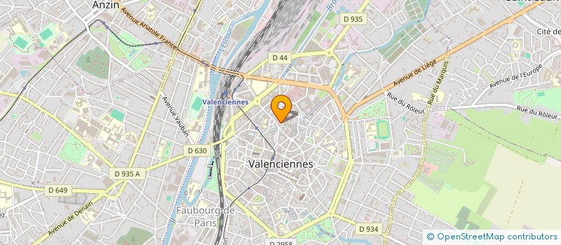 localisation de l'entreprise DUOTHERM COMPANY  VALENCIENNES
