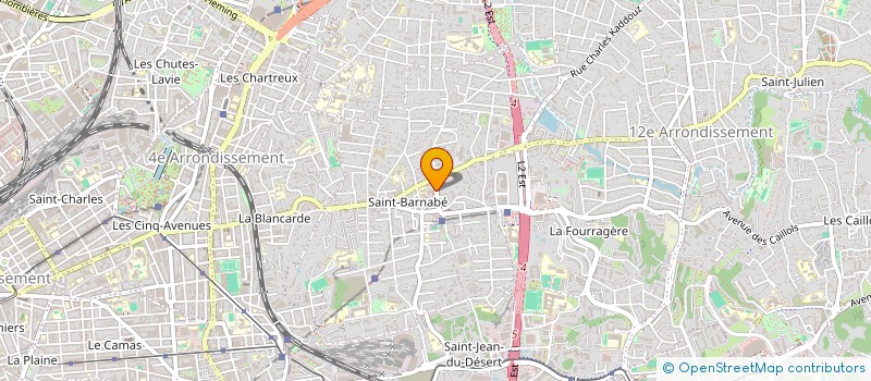 localisation de l'entreprise DUPA à MARSEILLE