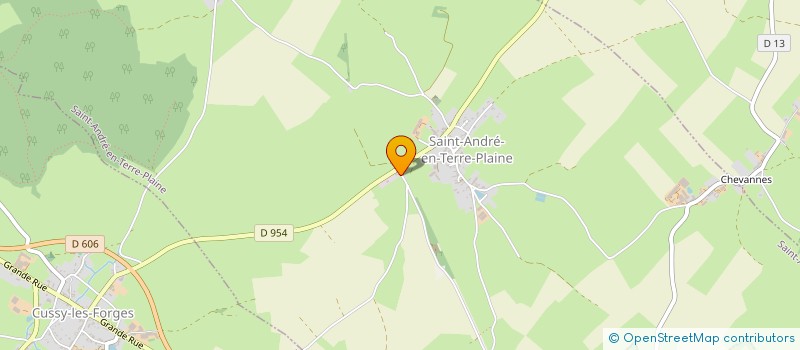 localisation de l'entreprise DUPAQUIER PARTICIPATIONS  SAINT-ANDRE-EN-TERRE-PLAINE