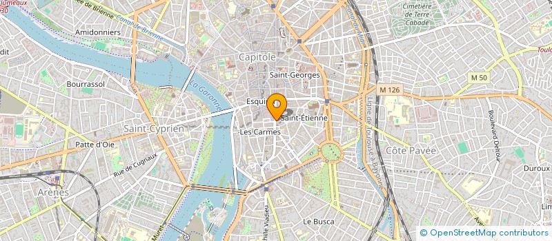 localisation de l'entreprise DUPARC JOHAN SOFTWARE à TOULOUSE