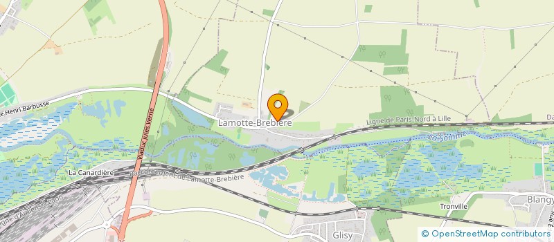 localisation de l'entreprise DUPARCQ  LAMOTTE-BREBIERE