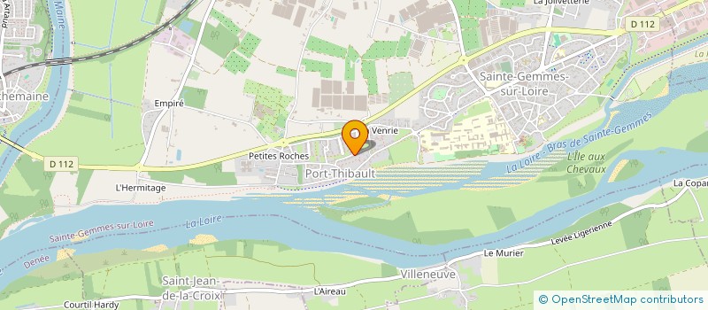 localisation de l'entreprise DUPDUP  SAINTE-GEMMES-SUR-LOIRE