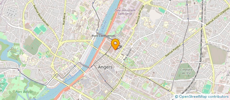 localisation de l'entreprise DUPER à ANGERS