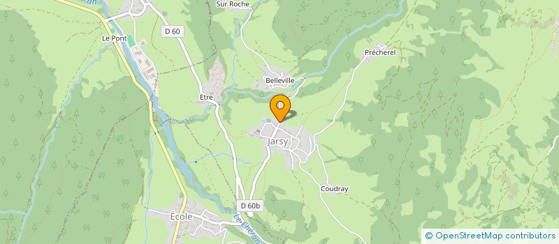 localisation de l'entreprise DUPERIER PIERRE ET FILS à JARSY