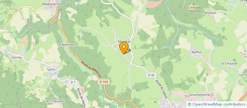 localisation de l'entreprise DUPERRAY ET ASSOCIES  YSSINGEAUX