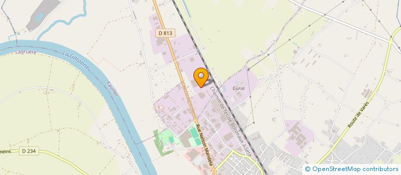 localisation de l'entreprise DUPERRE GENESTE  FAUILLET