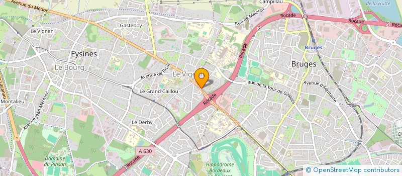 localisation de l'entreprise DUPEY ET OLIVER PROMOTION  BRUGES