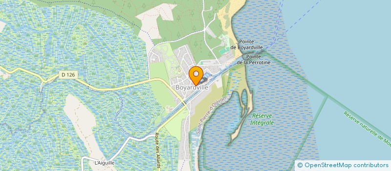 localisation de l'entreprise DUPEYRON  SAINT-GEORGES-D'OLERON