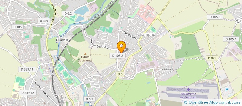 localisation de l'entreprise DUPIN-HAMELIN à SAINT-AUBIN-DES-BOIS