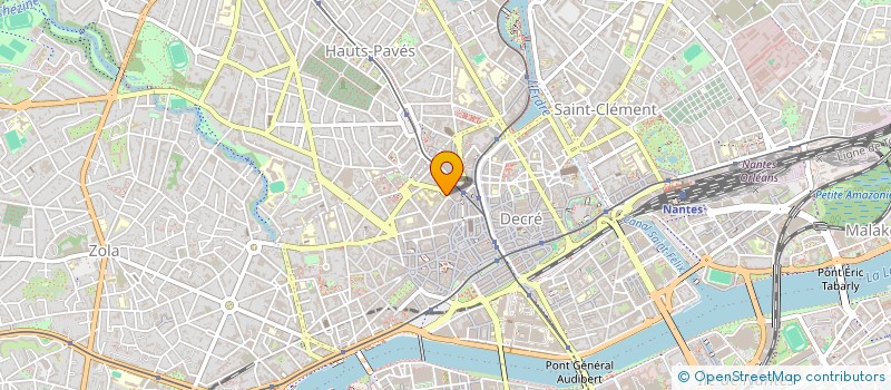 localisation de l'entreprise DUPIN MF à NANTES