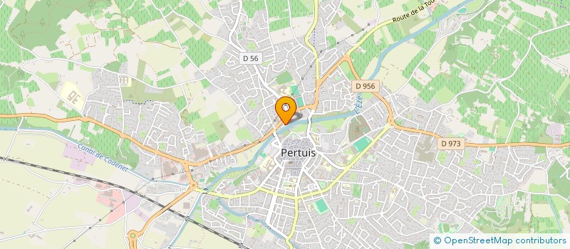 localisation de l'entreprise DUPIN RICHAUD GEOMETRES EXPERTS ASSOCIES à PERTUIS