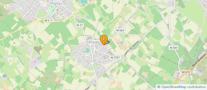 localisation de l'entreprise DUPIN SOLEIL VERT  SAUSSAN