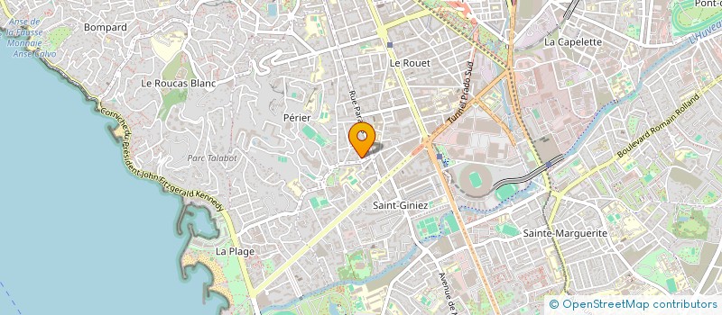 localisation de l'entreprise DUPINVEST à MARSEILLE