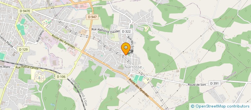 localisation de l'entreprise DUPLA ET FILS  SAUGNAC-ET-CAMBRAN