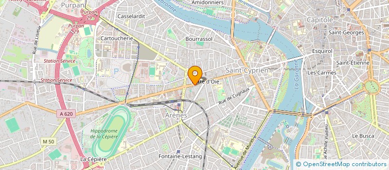 localisation de l'entreprise DUPLAN  TOULOUSE