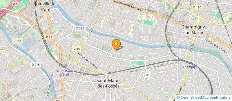 localisation de l'entreprise DUPLAUVALOPHALE COMPAGNIE à SAINT-MAUR-DES-FOSSES