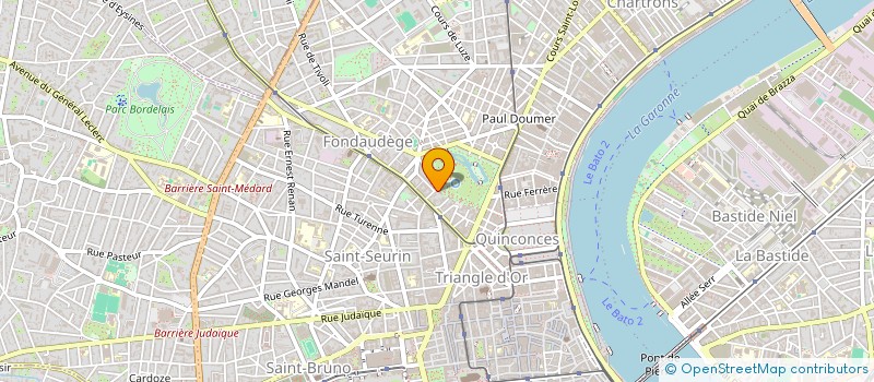 localisation de l'entreprise DUPLE  BORDEAUX