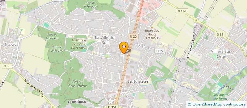 localisation de l'entreprise DUPLEIX à LA VILLE-DU-BOIS