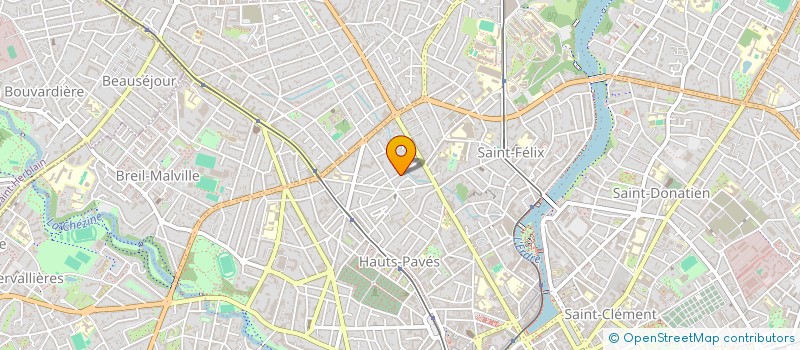 localisation de l'entreprise DUPLEX à NANTES