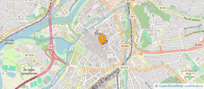 localisation de l'entreprise DUPLEX DES CREATEURS  METZ