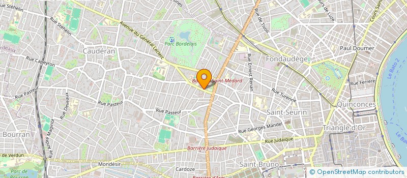 localisation de l'entreprise DUPLEX DU LAC à BORDEAUX