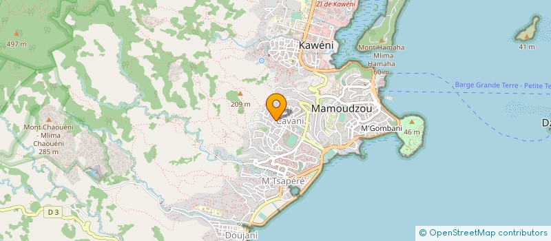 localisation de l'entreprise DUPLI MAYOTTE à MAMOUDZOU