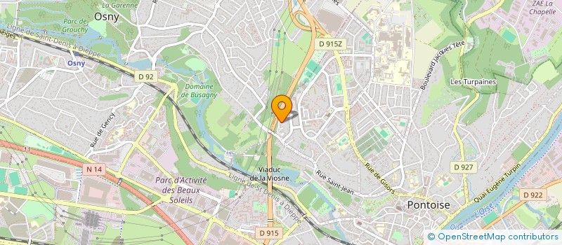 localisation de l'entreprise DUPLI ROUTAGE à HEROUVILLE-EN-VEXIN
