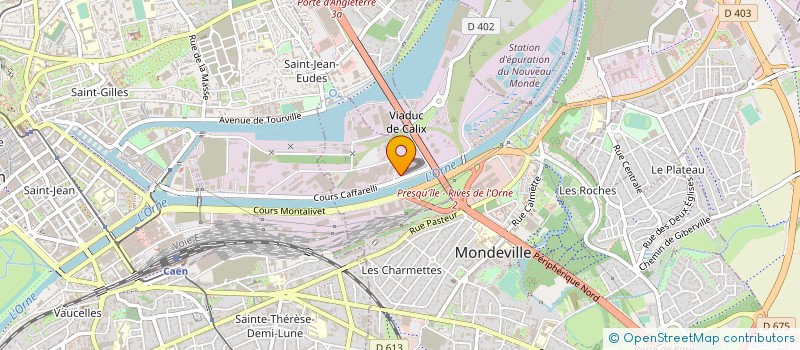 localisation de l'entreprise DUPLIDEG à MONDEVILLE