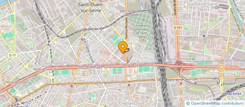 localisation de l'entreprise DUPLIOFFSET à SAINT-OUEN-SUR-SEINE