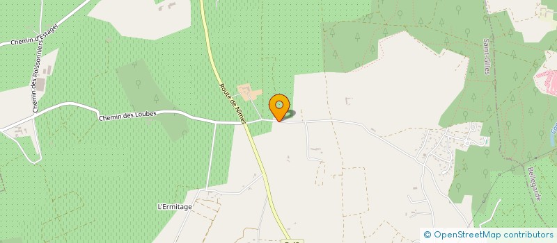 localisation de l'entreprise DUPLISSY & FILS  SAINT-GILLES