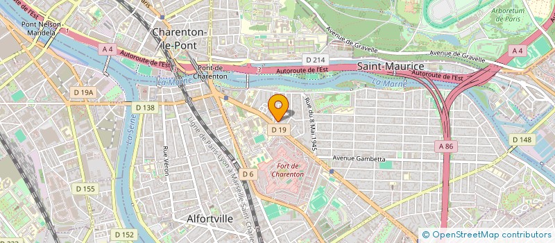 localisation de l'entreprise DUPLOUY-LE PAGE  MAISONS-ALFORT