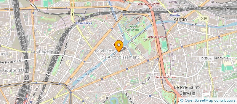 localisation de l'entreprise DUPLOWSKI  PARIS