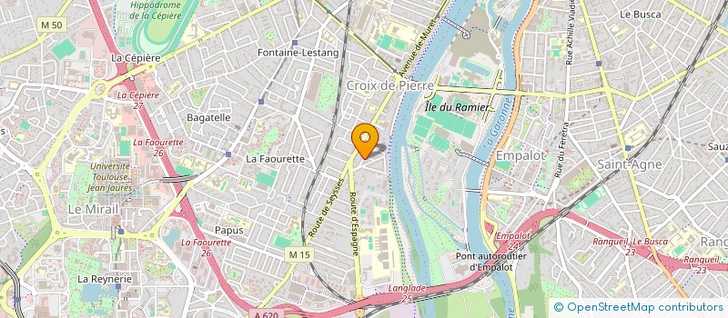 localisation de l'entreprise DUPLY à TOULOUSE
