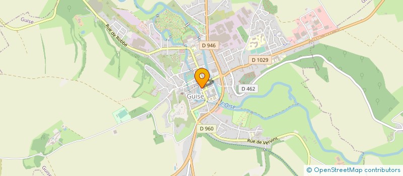 localisation de l'entreprise DUPLY SERVICE à GUISE